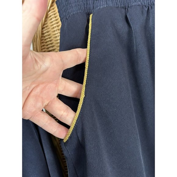 Vintage skirt suit nautical Brenda Goode navy crest patch small - Picture 13 of 15